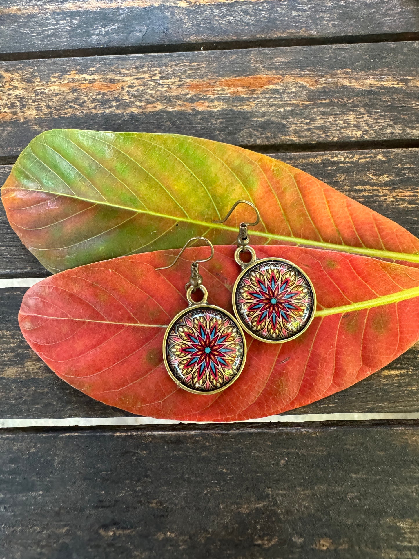 Mandala earrings