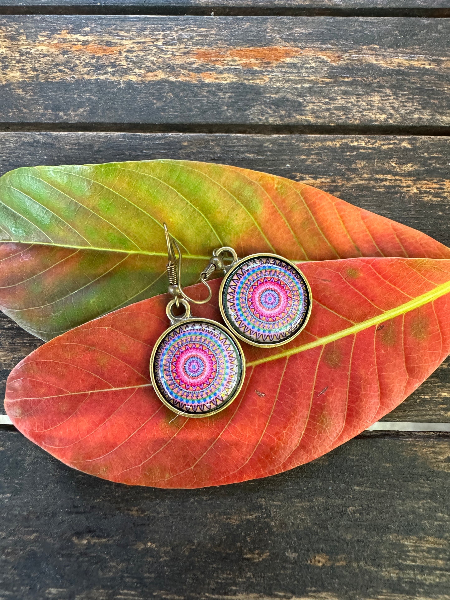 Mandala earrings