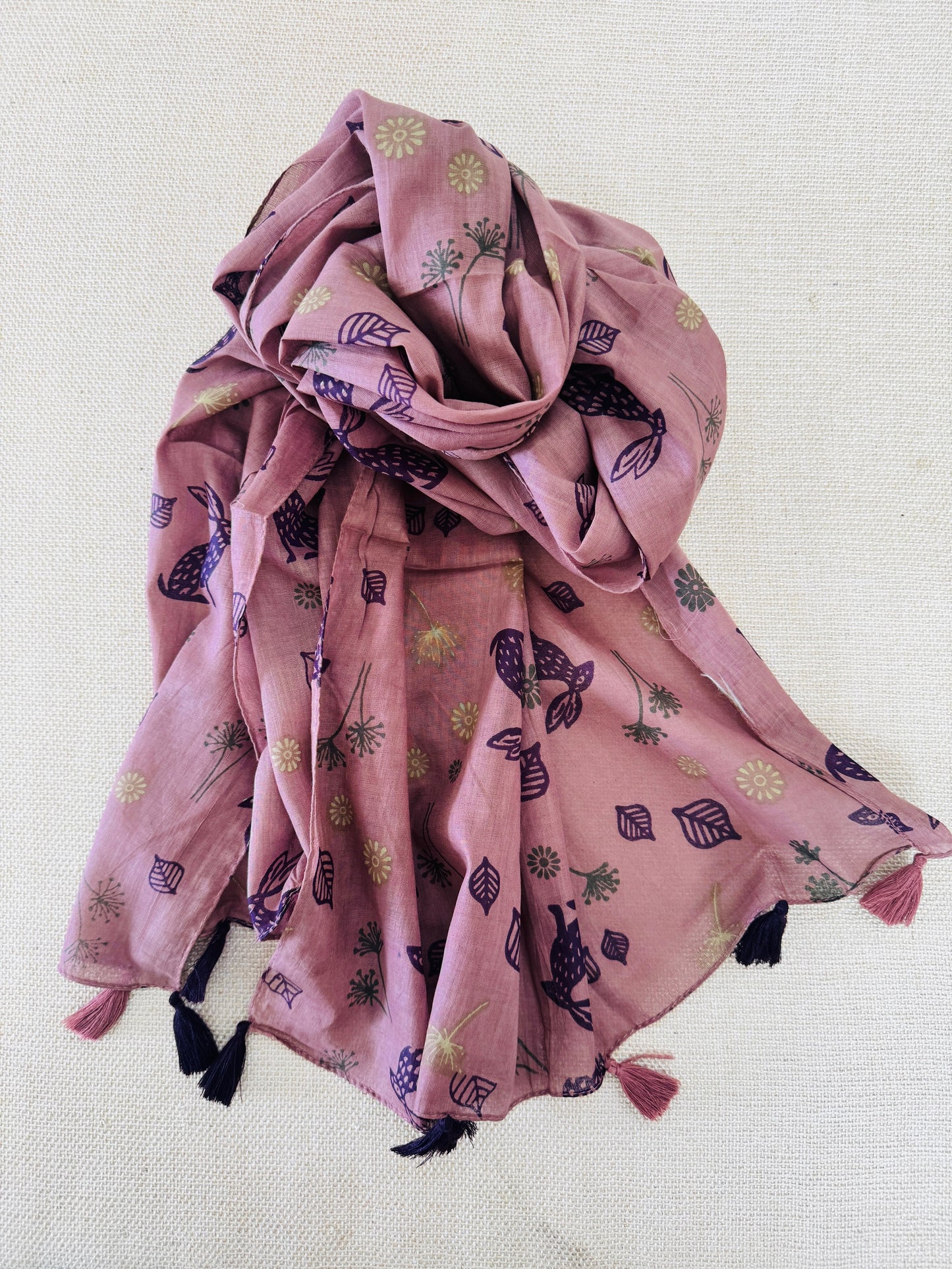 Dusty lightweight scarf