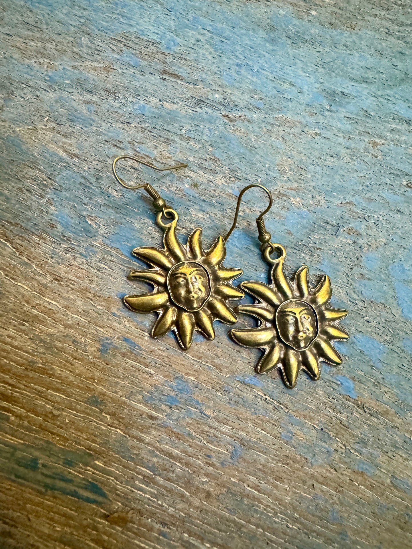 Sun earrings