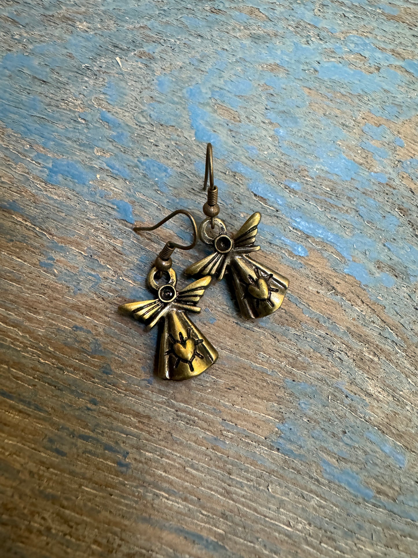 Angel earrings