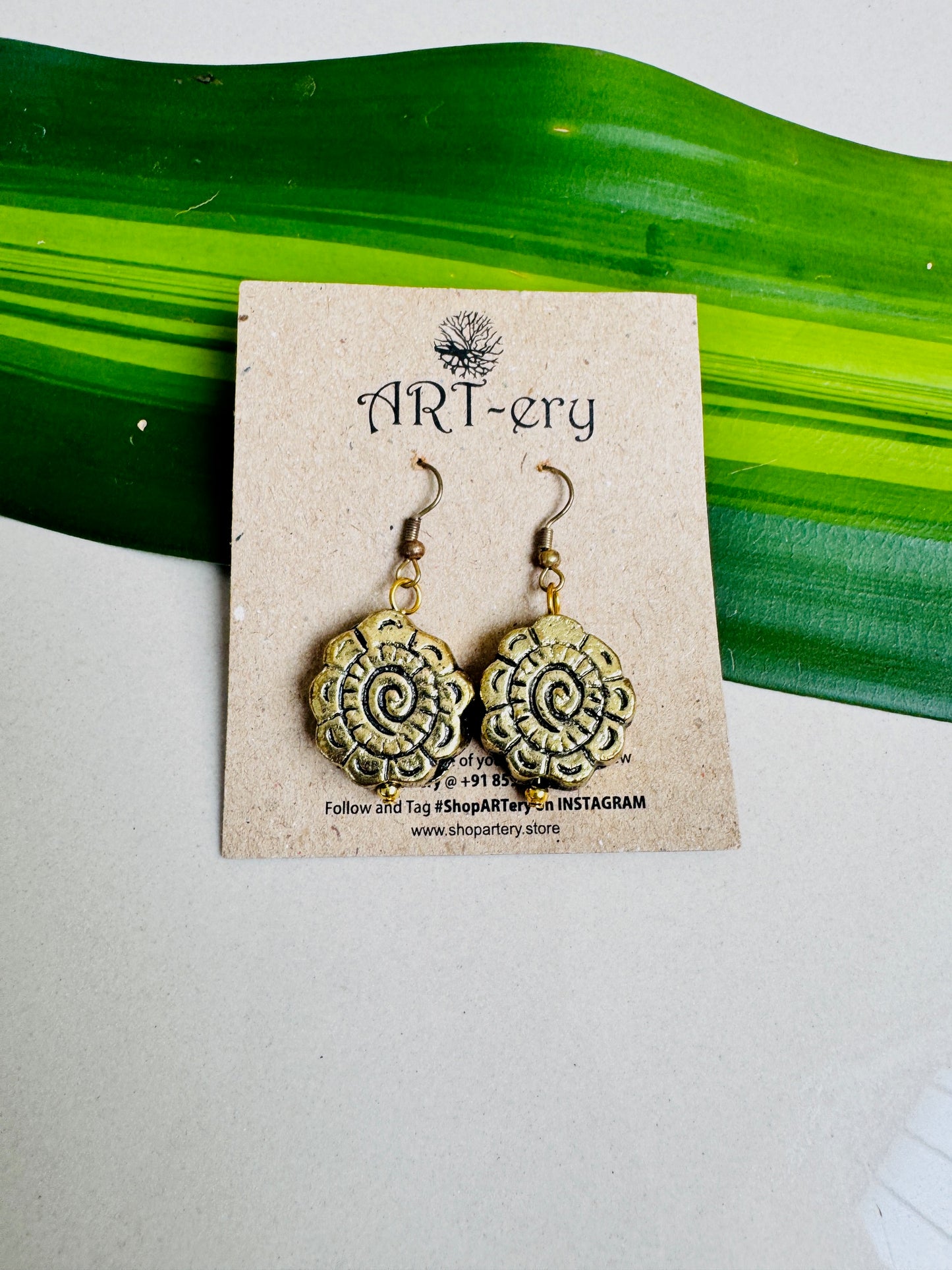 Gold and Silver Plated Hook Earrings – Onam Collection