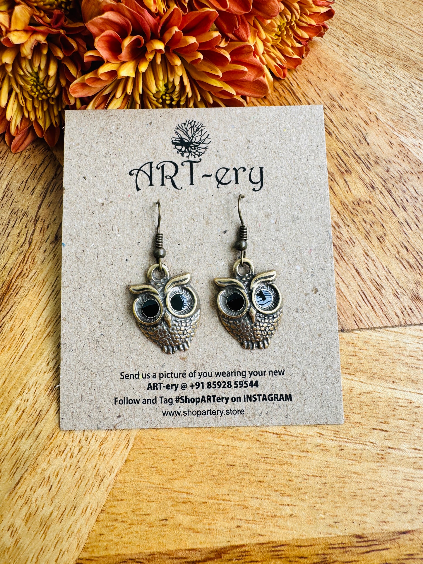 Wise Owl earrings