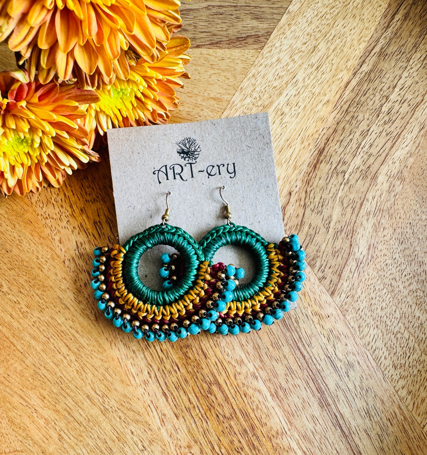 Far East collection - blue and green