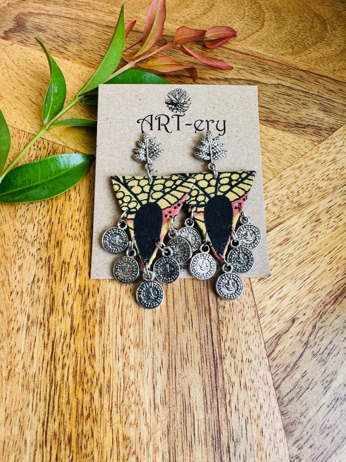 Lightweight Handmade Statement Jewellery - floral