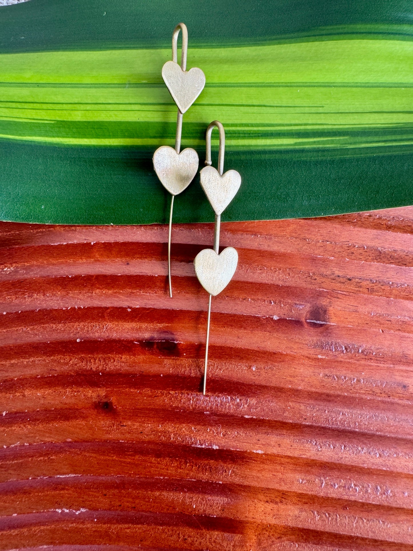 Big heart ear cuff