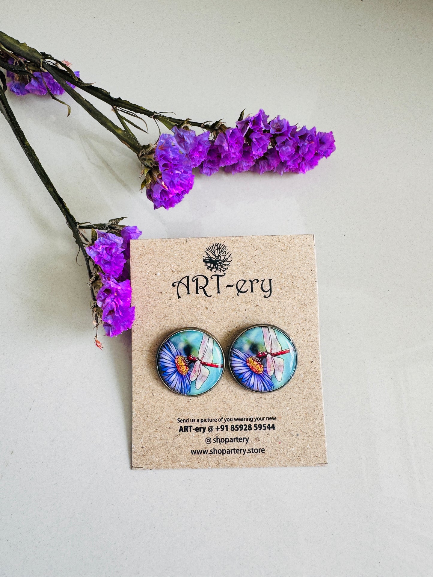 Mandala Ear Stud