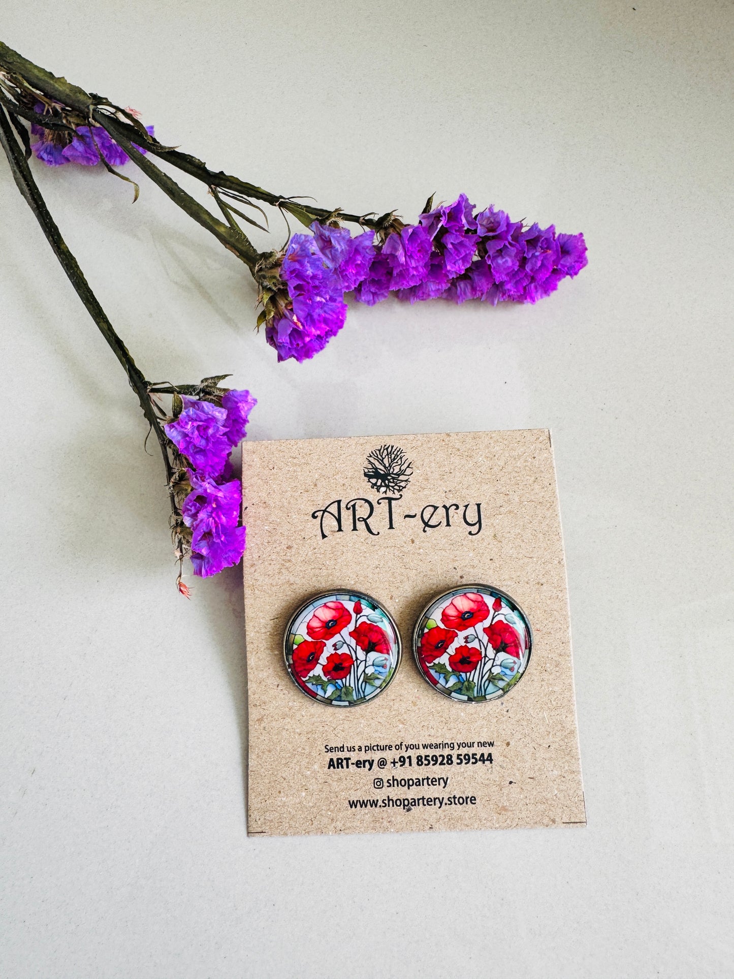 Mandala Ear Stud
