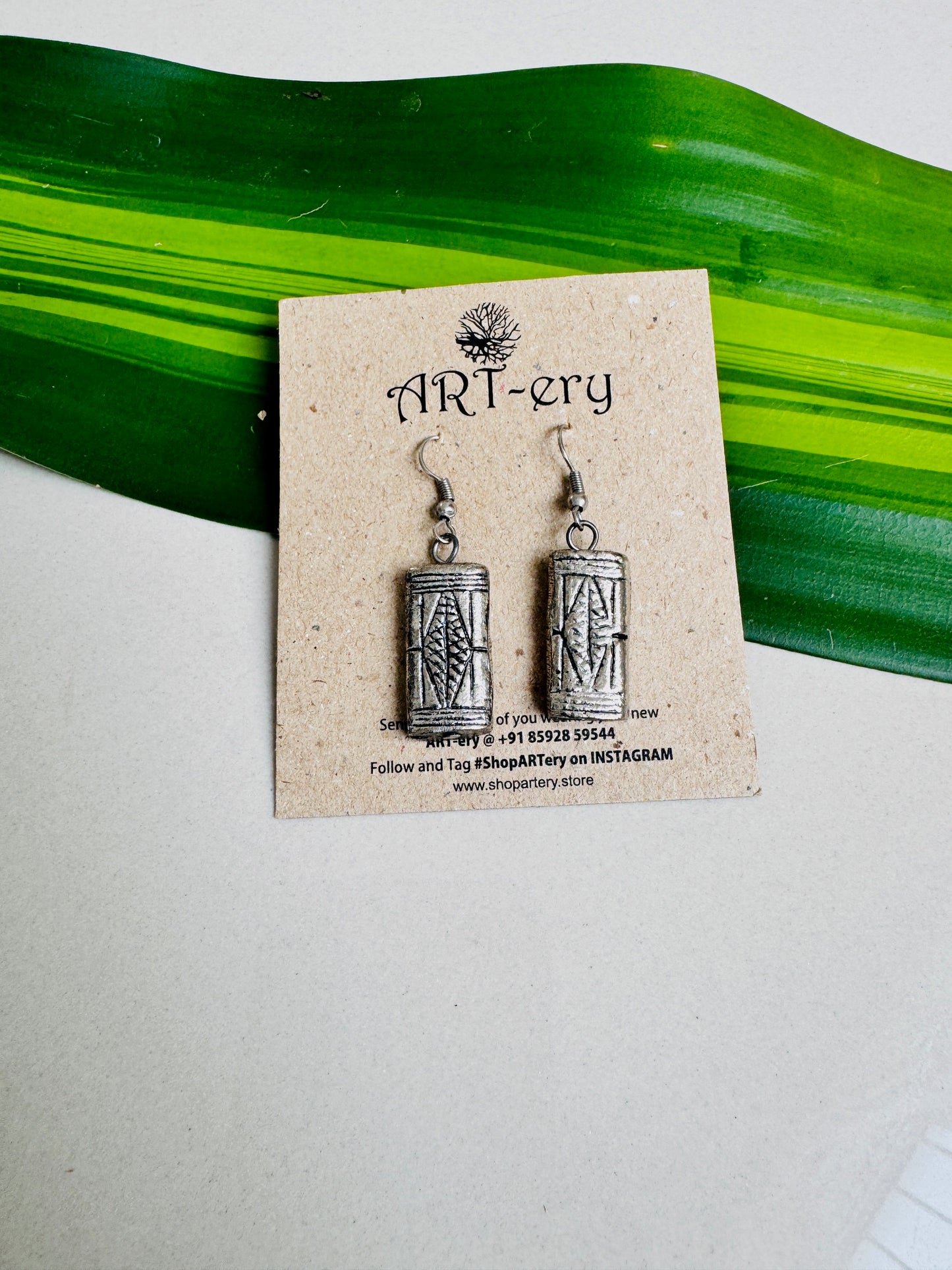 Gold and Silver Plated Hook Earrings - Onam collection