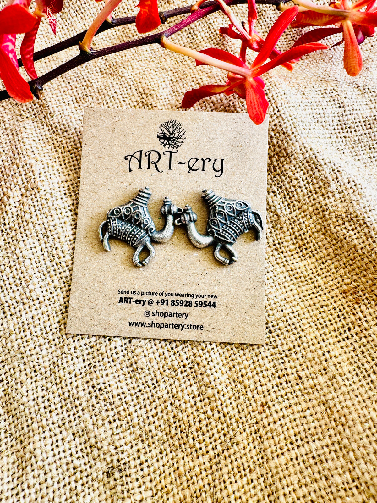 Camel earring