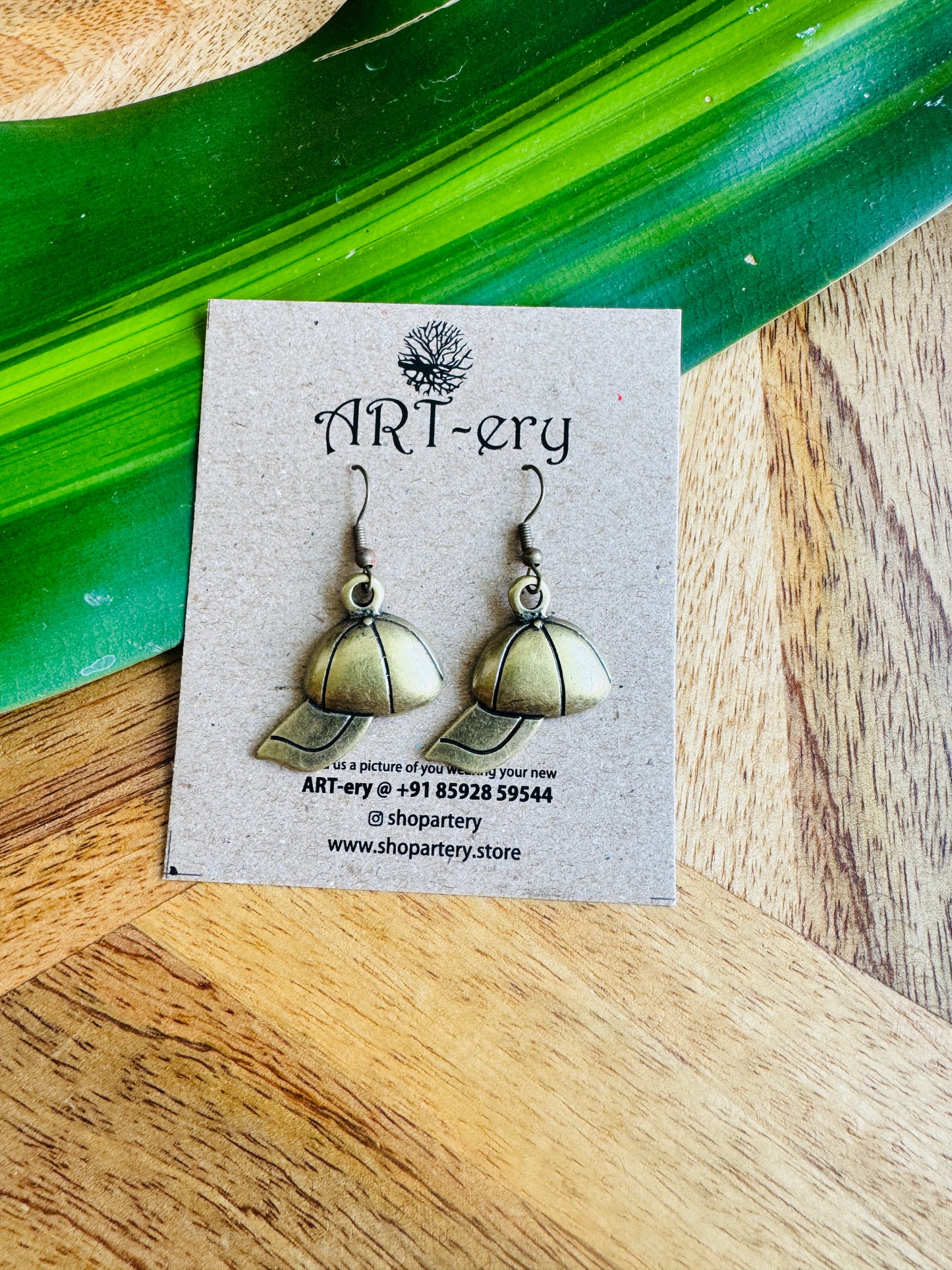 Miniature Earrings - Cap