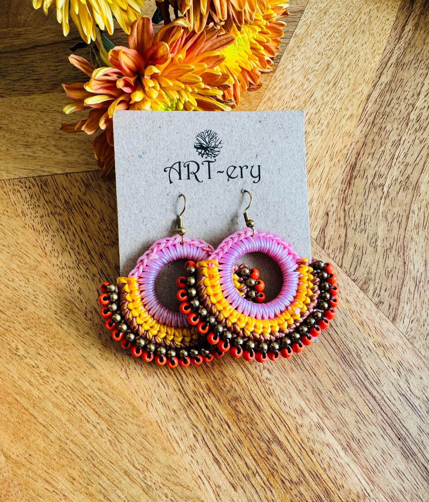 Far East collection - Pink and orange