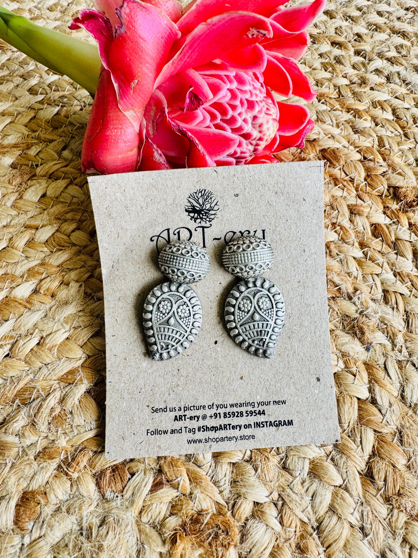 Earrings - Paisley Heritage
