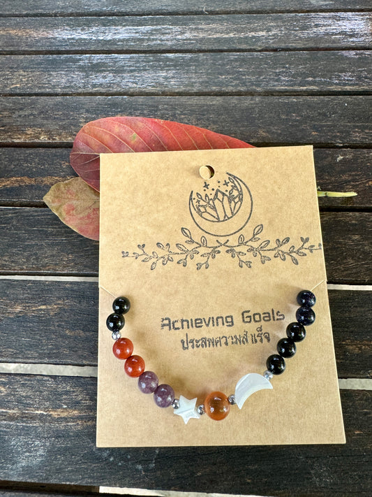Crystal bracelet - Achieving goals