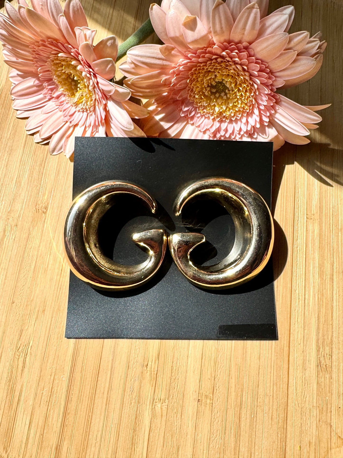 Handcrafted Bold Brass Earrings | Premium Indian Jewellery