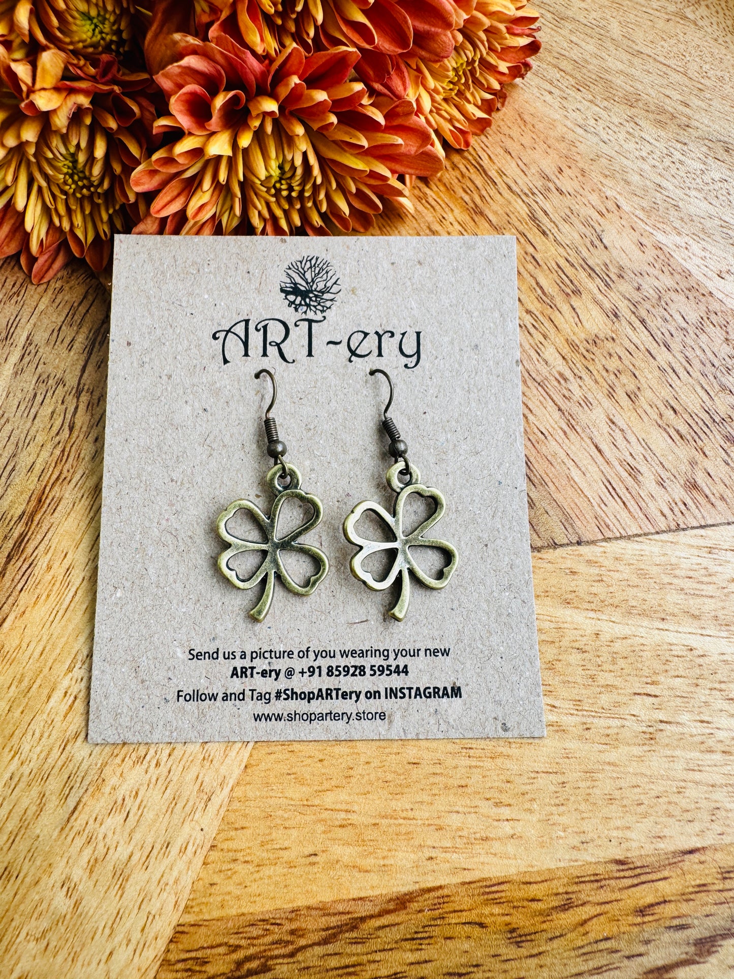 Clover earrings