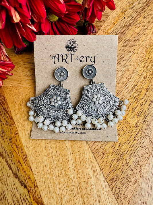 Matte Cluster earring
