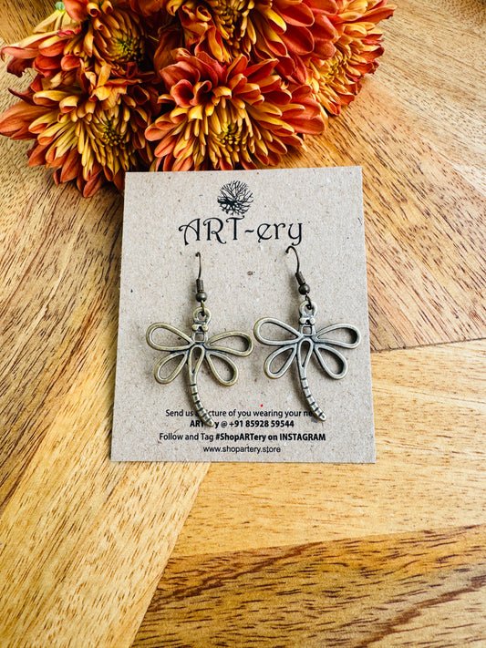 Dragonfly earrings