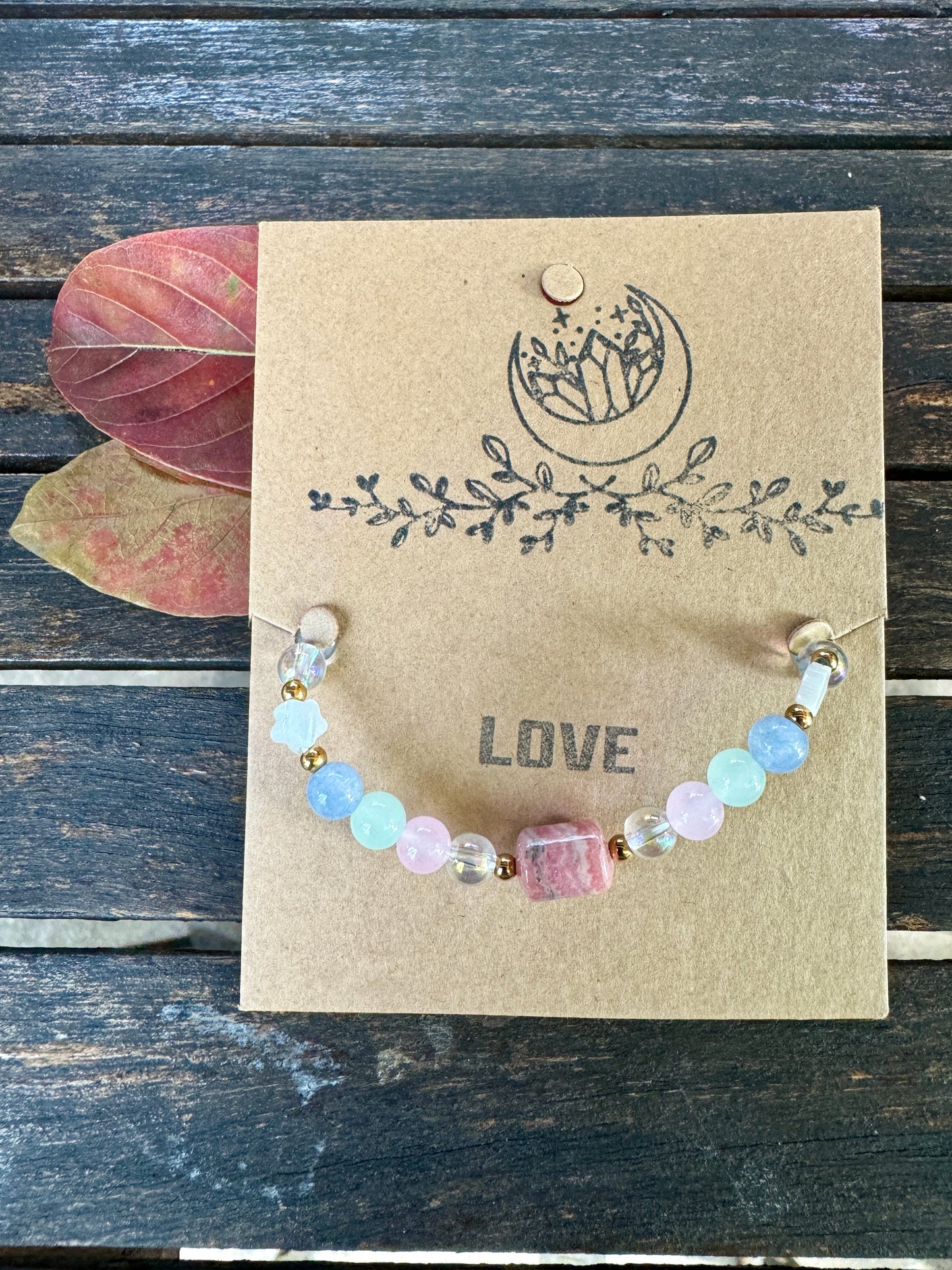 Crystal bracelet - Love