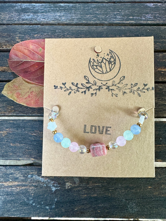 Crystal bracelet - Love