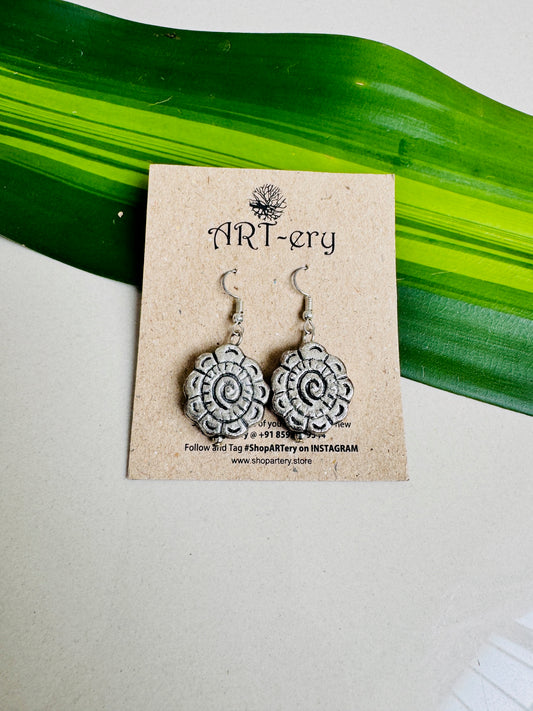 Gold and Silver Plated Hook Earrings – Onam Collection