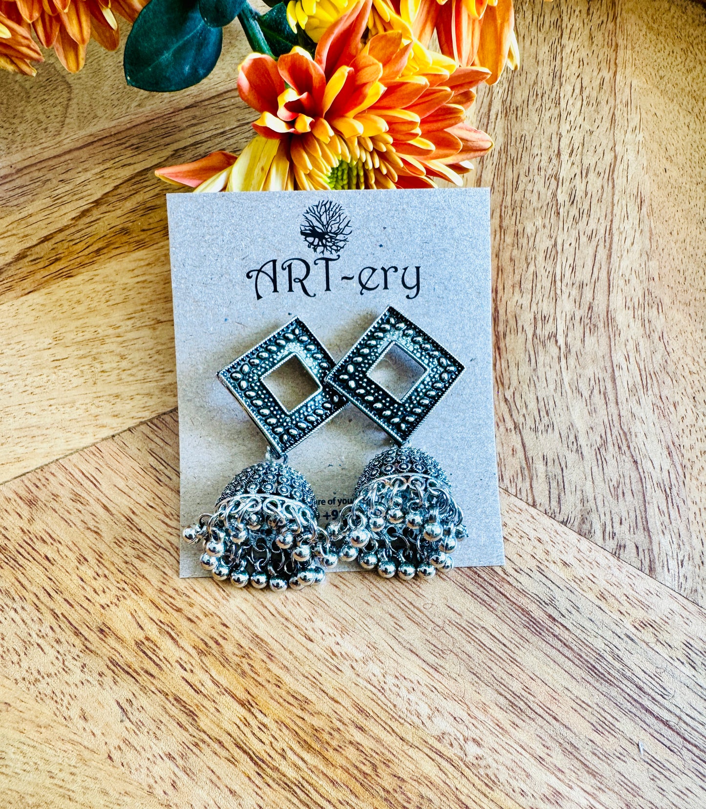 Jhumka earrings