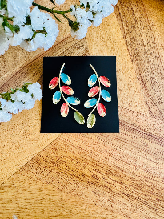 Painted leaves
