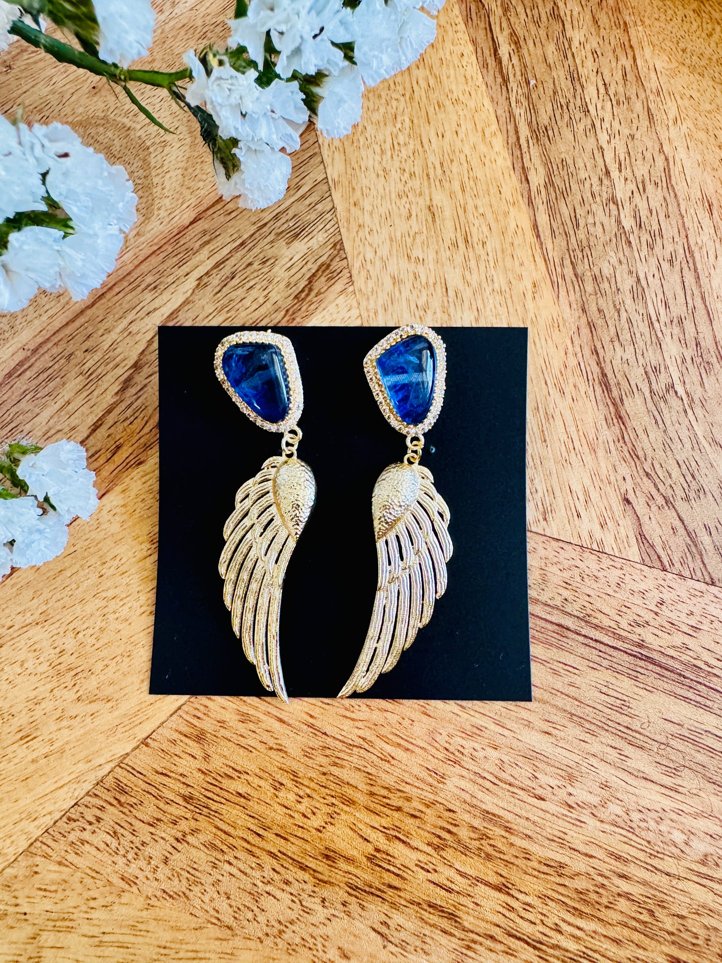 Angel wings, Blue stone