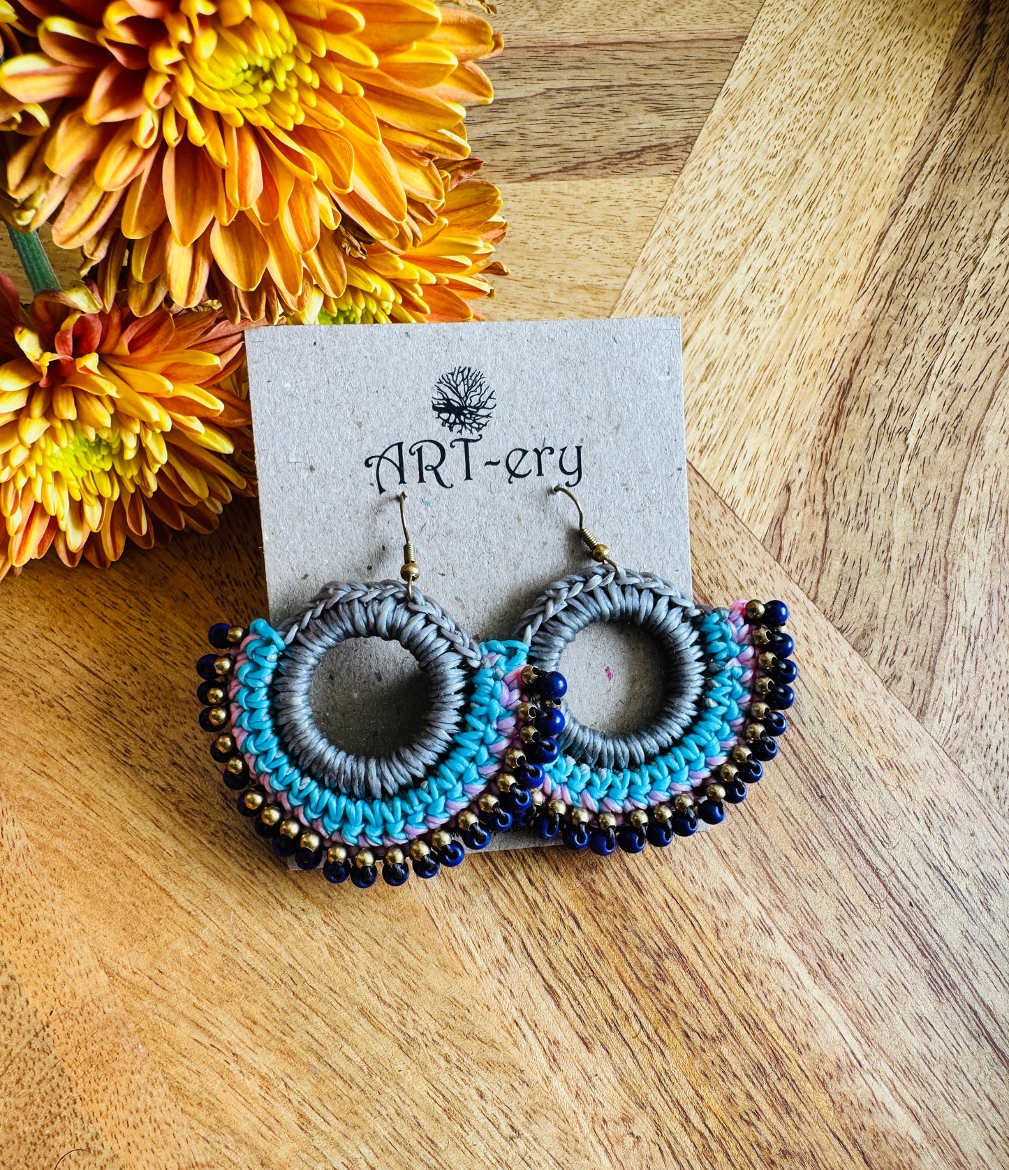 Far East collection - blue grey
