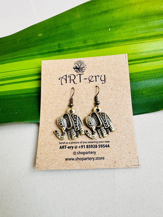 Elephant earrings