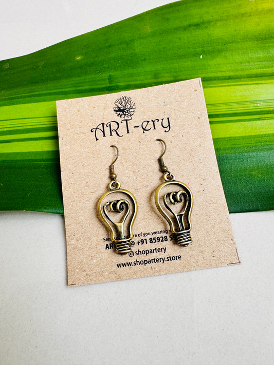 Idea Bulb earrings