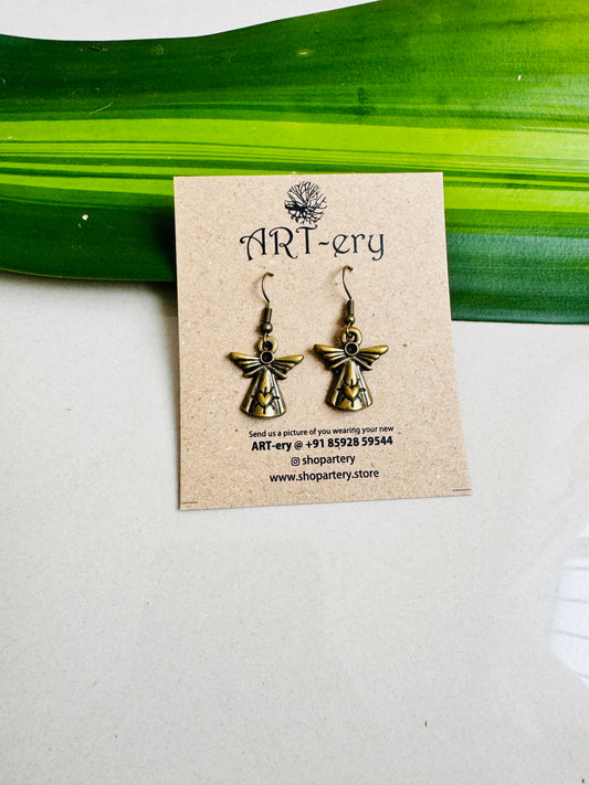 Angel earrings