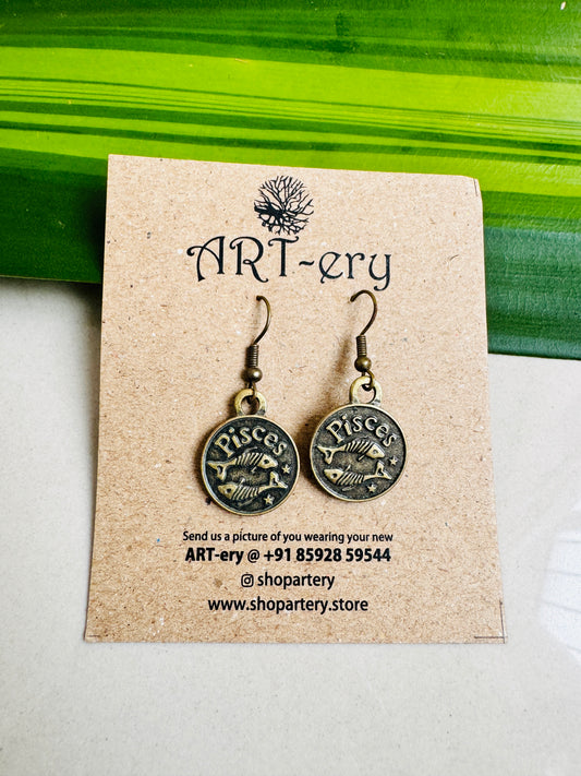 Pisces earrings