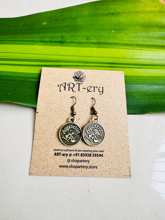 Aquarius earrings