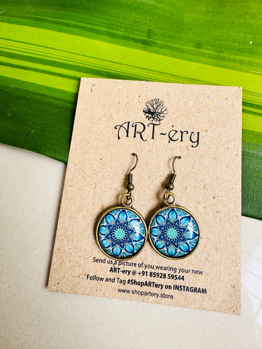Mandala earrings