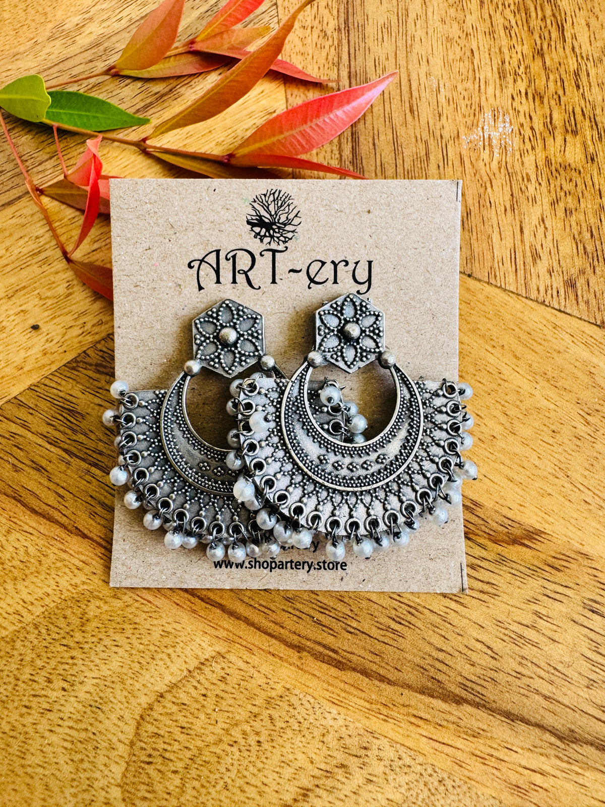 Umbrella style earrings