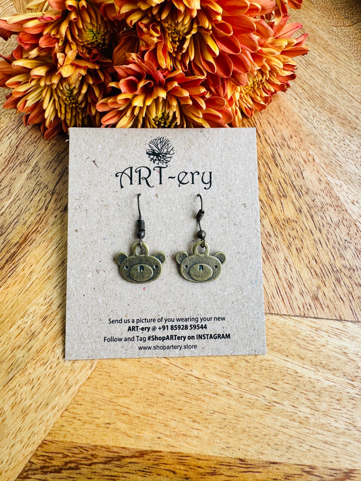 Teddy earrings