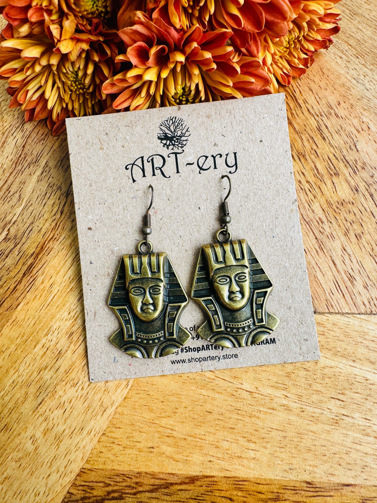 Egyptian earrings