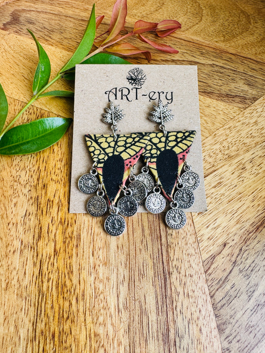 Lightweight Handmade Statement Jewellery - floral