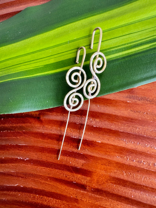 Big Spiral ear cuff