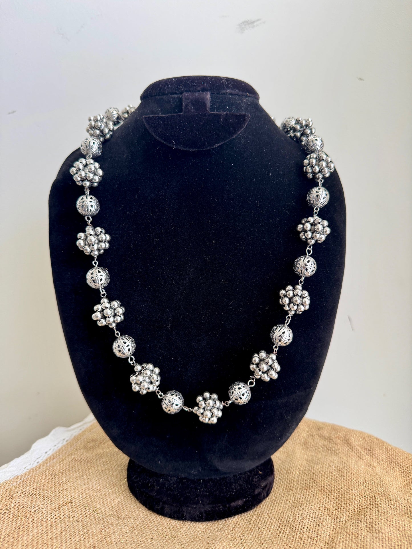 Gunghroo Silver Necklace