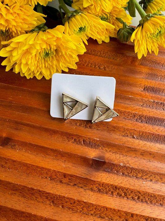 Triangle Ear stud
