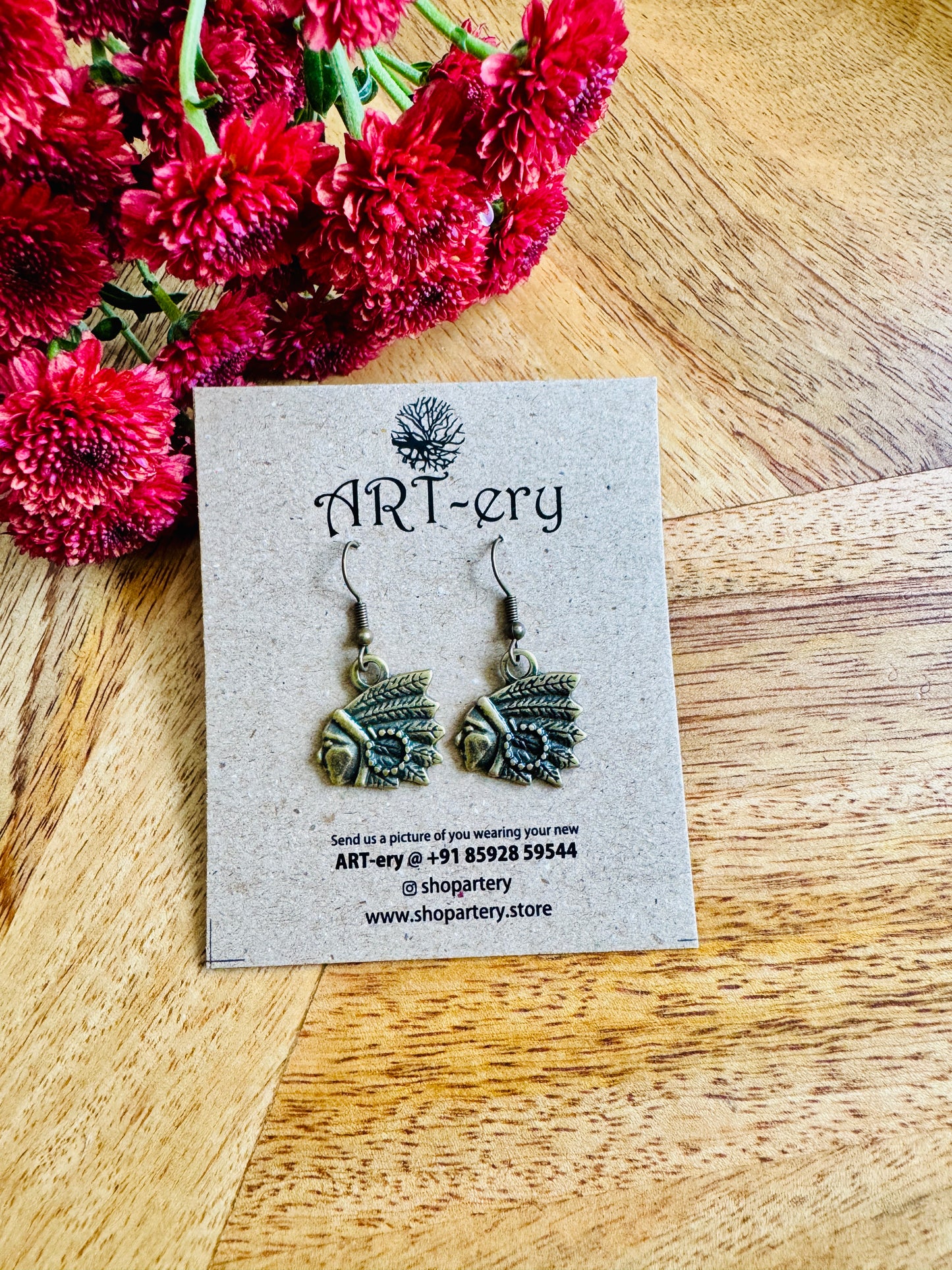 Miniature earring - Native American