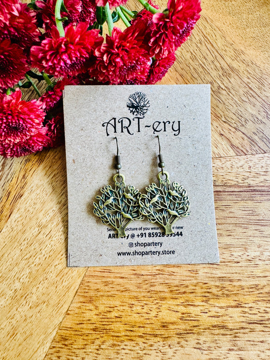 Miniature earring - Tree of life