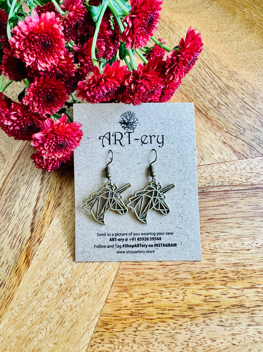 Miniature earring - Unicorn