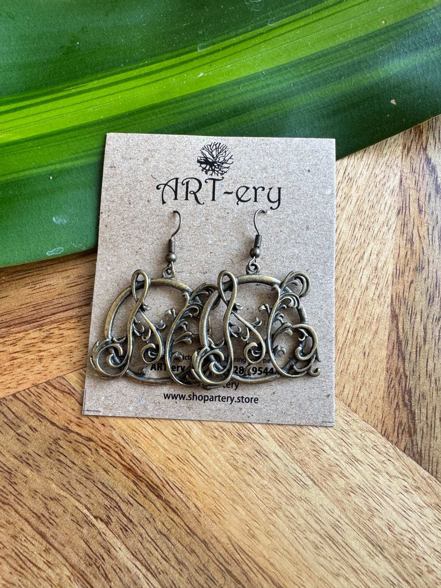 Miniature earring - Musical note