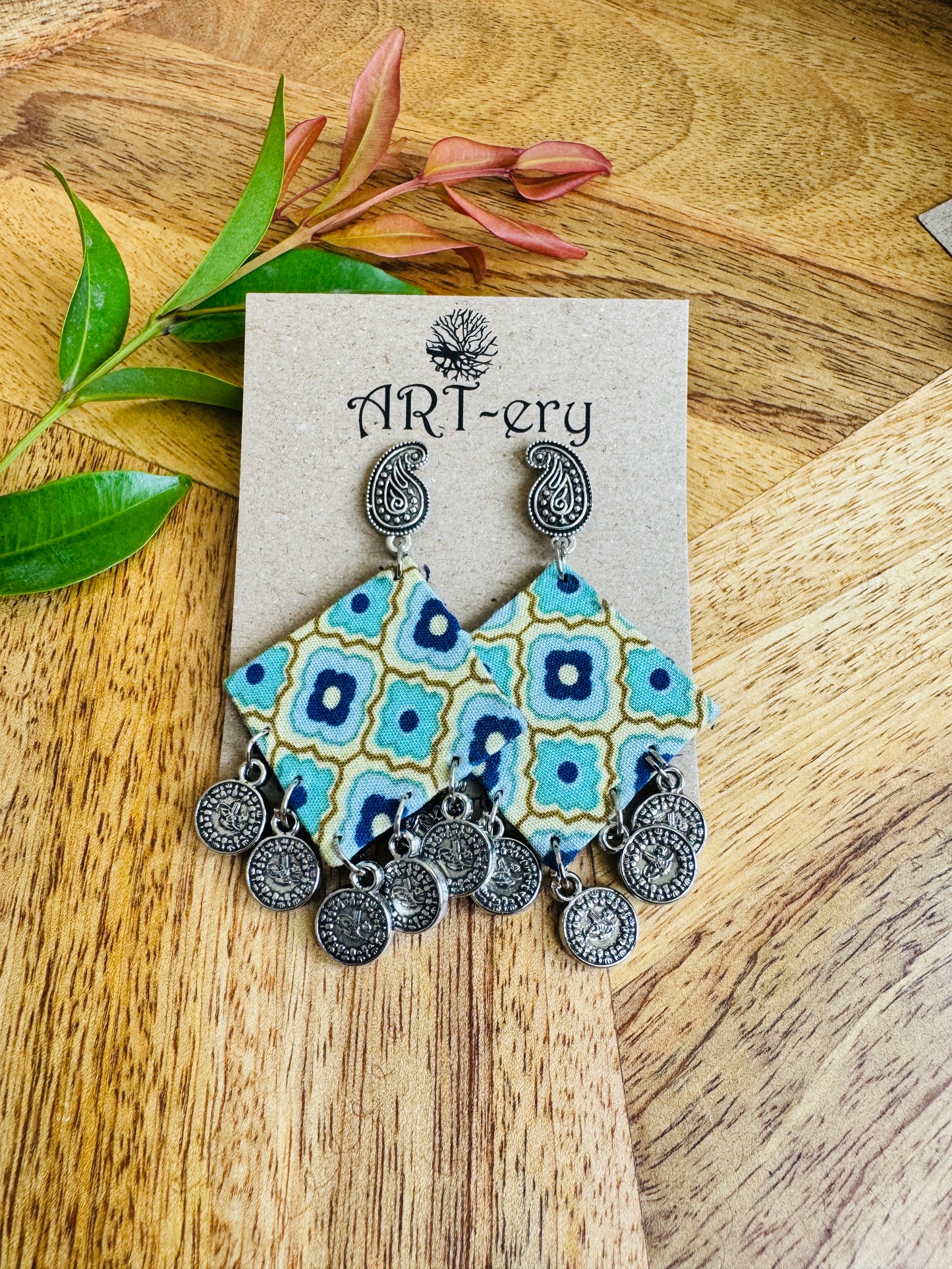 Lightweight Handmade Statement Jewellery - Pastel