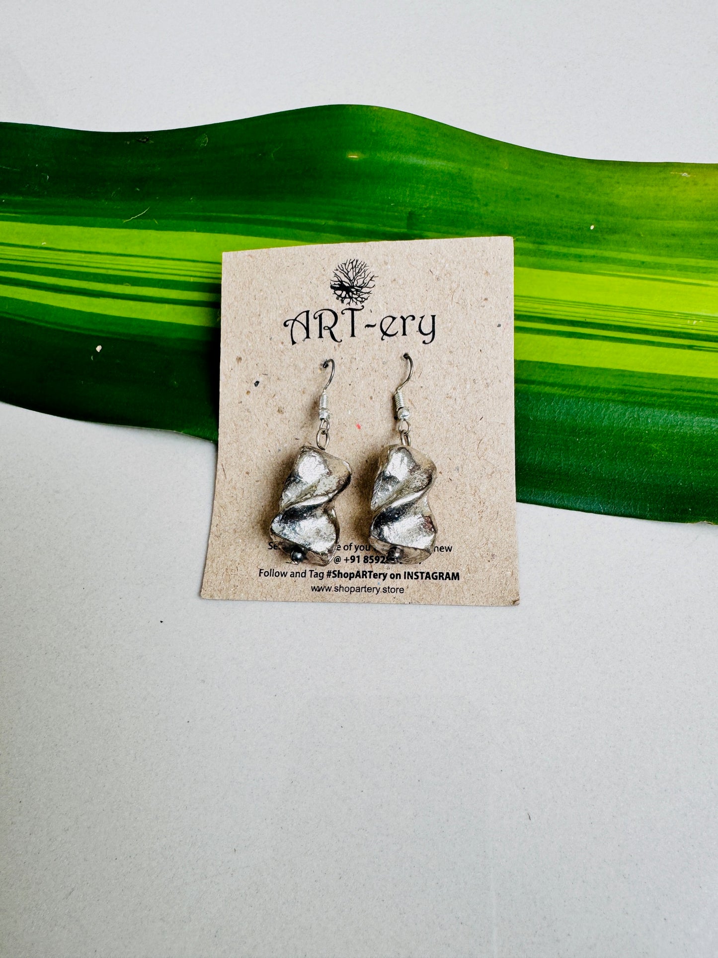 Gold and Silver Plated Hook Earrings – Onam Collection