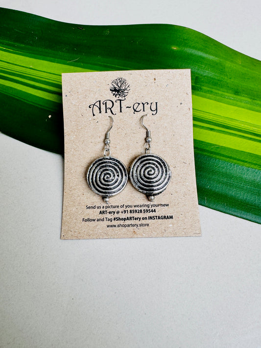 Gold and Silver Plated Hook Earrings - Onam collection