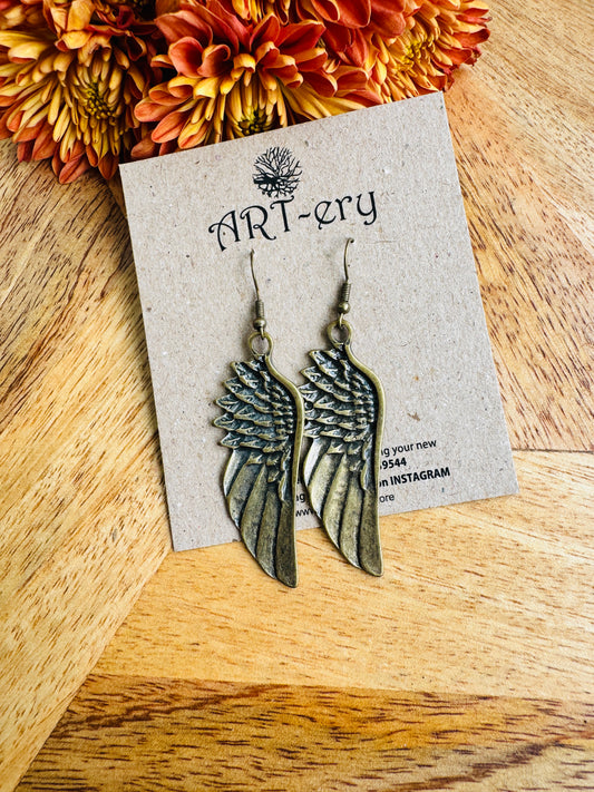 Wing earrings